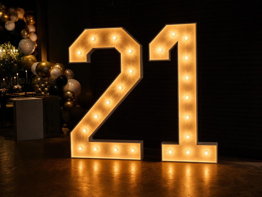 Marquee Numbers & Symbols
