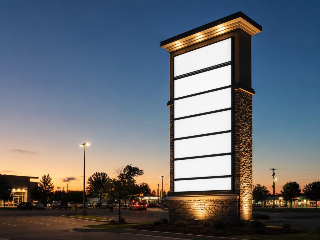 Plaza Pylon Tenant Panel Set