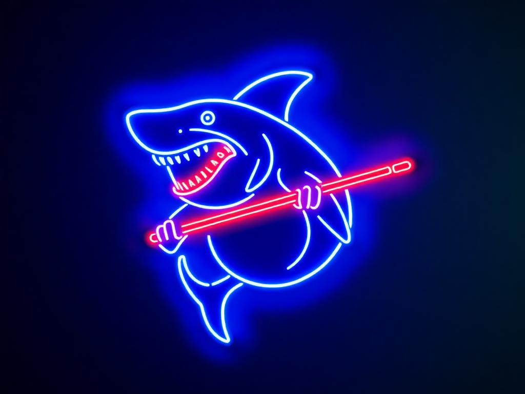 Pool Shark Wall Art