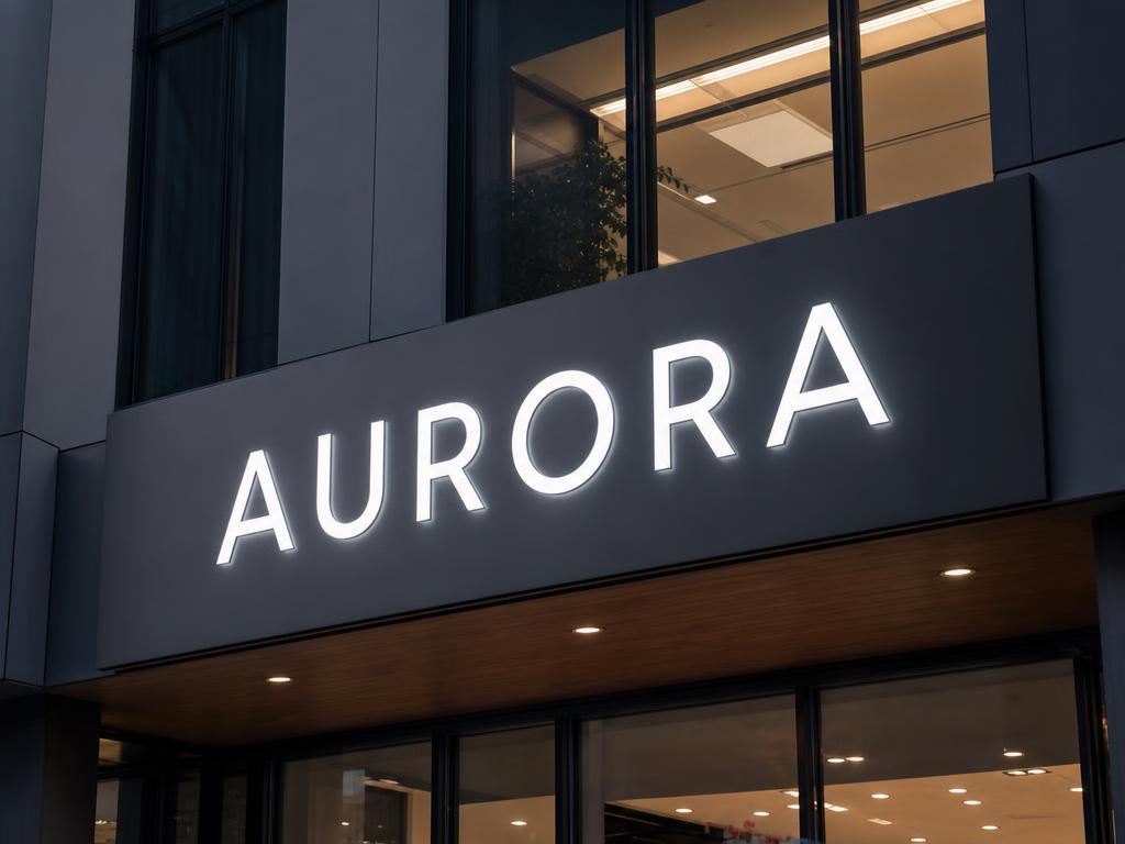 Push-Through Acrylic Letters